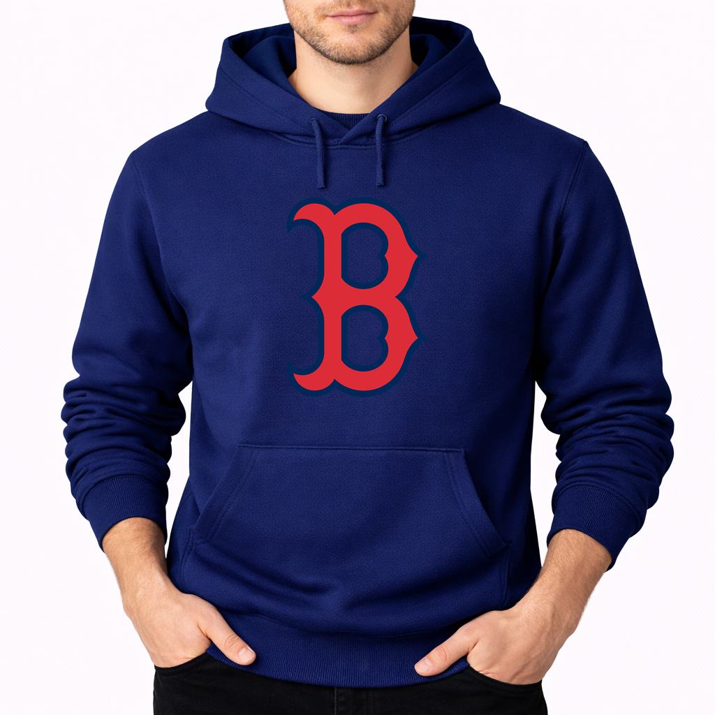 Men's Boston Red Sox Pullover Hoodie - Navy