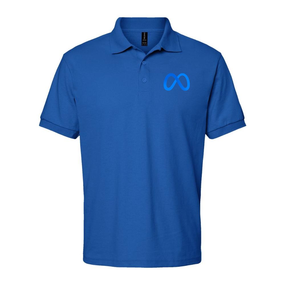Men's Meta Dry Blend Polo - Blue