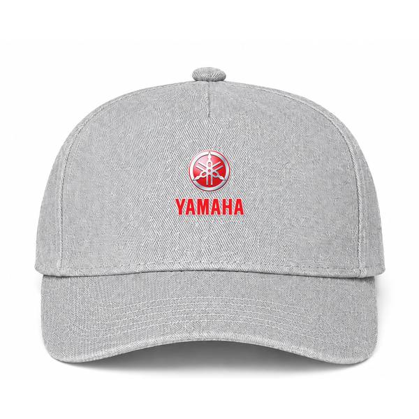 Yamaha Logo Gray Dad Baseball Cap Hat