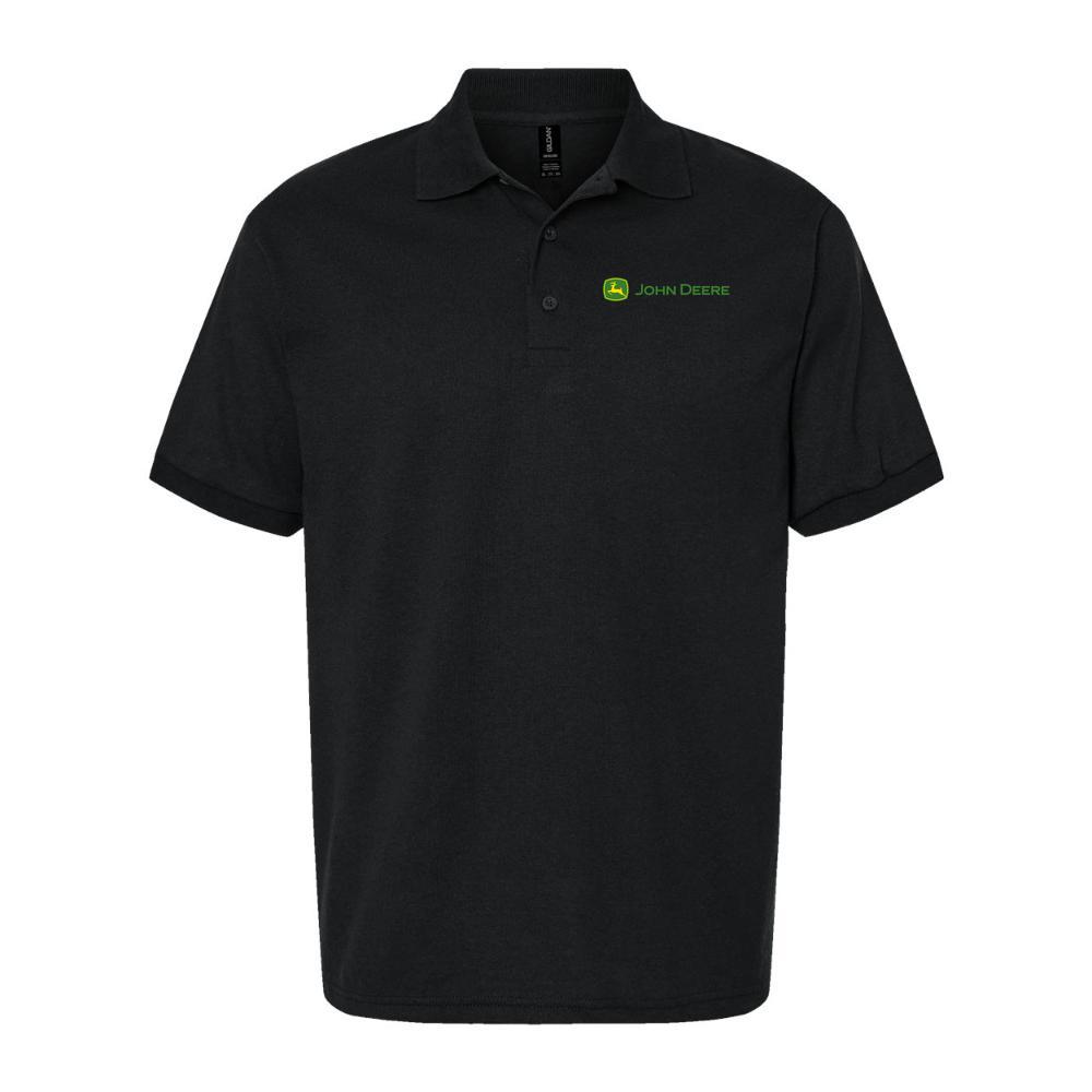 Men's John Deere Dry Blend Polo - Black