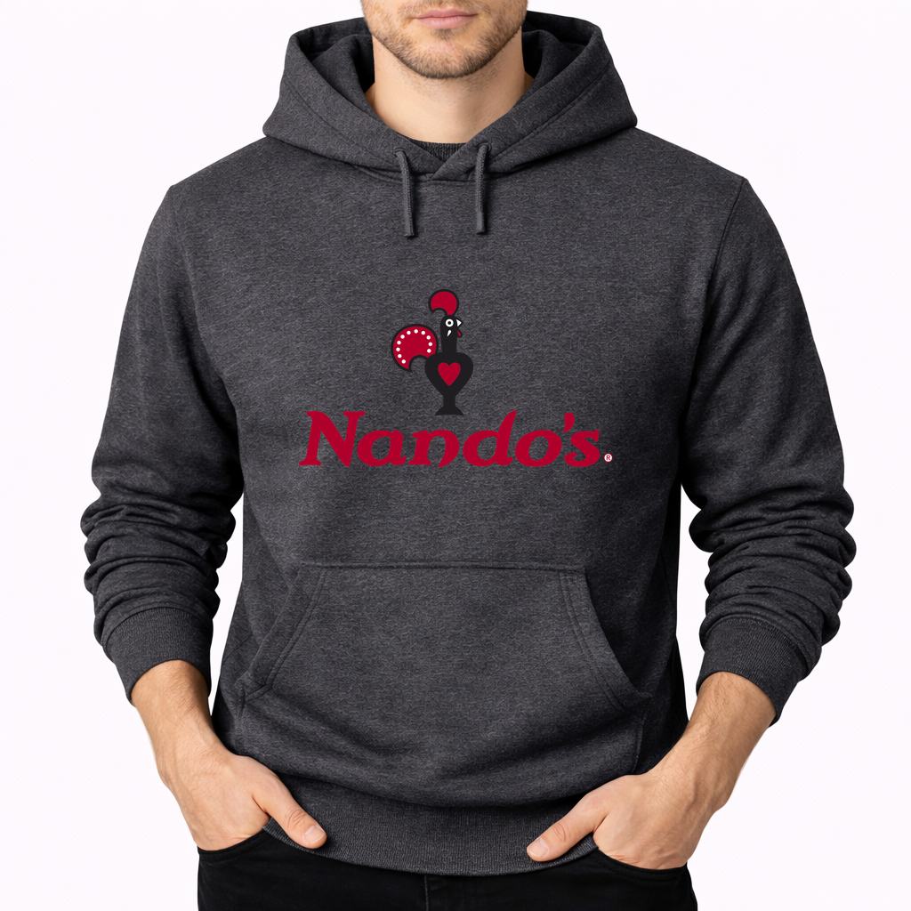 Men's Nando's Pullover Hoodie - Charcoal
