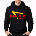 Men's In-N-Out Burger Pullover Hoodie - Black