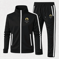 Olympics 2024 Paris White tracksuit in Black