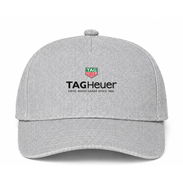 TAG Heuer Logo Gray Dad Baseball Cap Hat