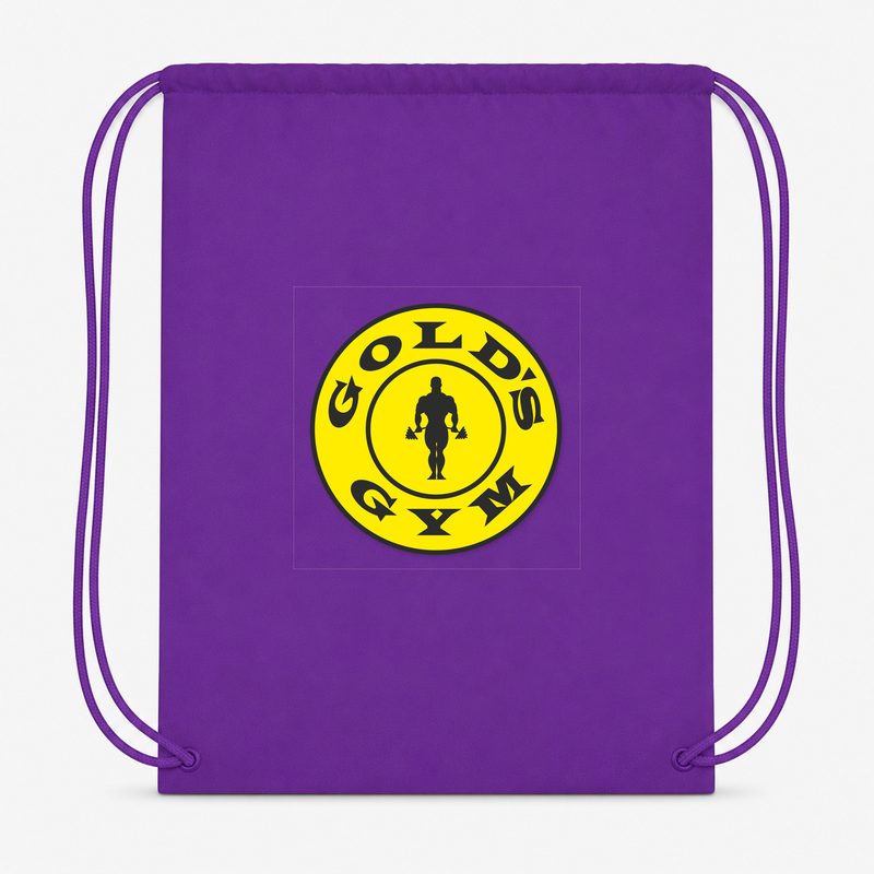 Gold's Gym Drawstring Bag - Purple