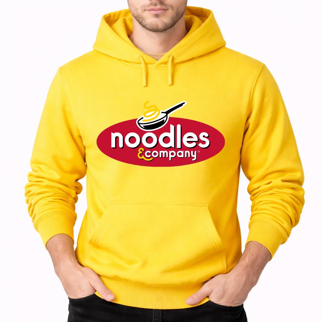 Men's Noodles & Company Pullover Hoodie - Yellow