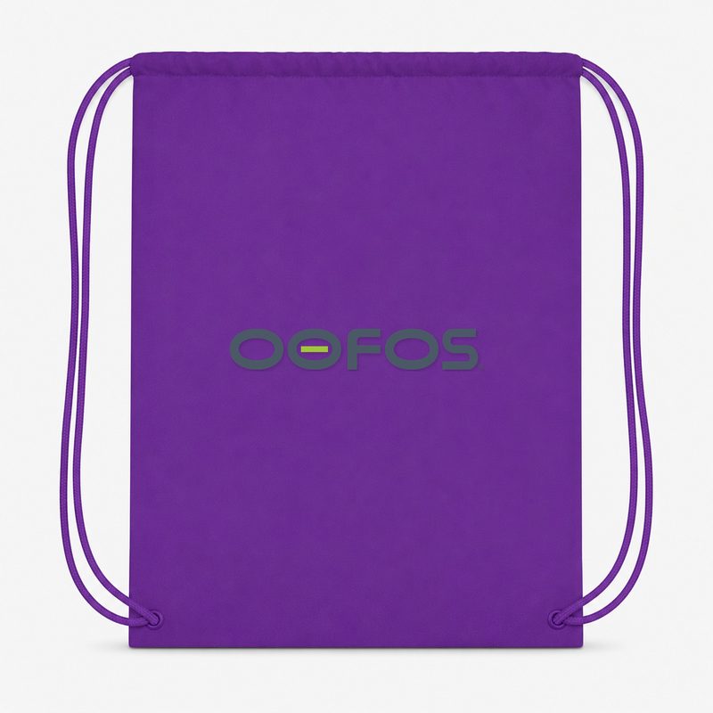 Oofos Drawstring Bag - Purple