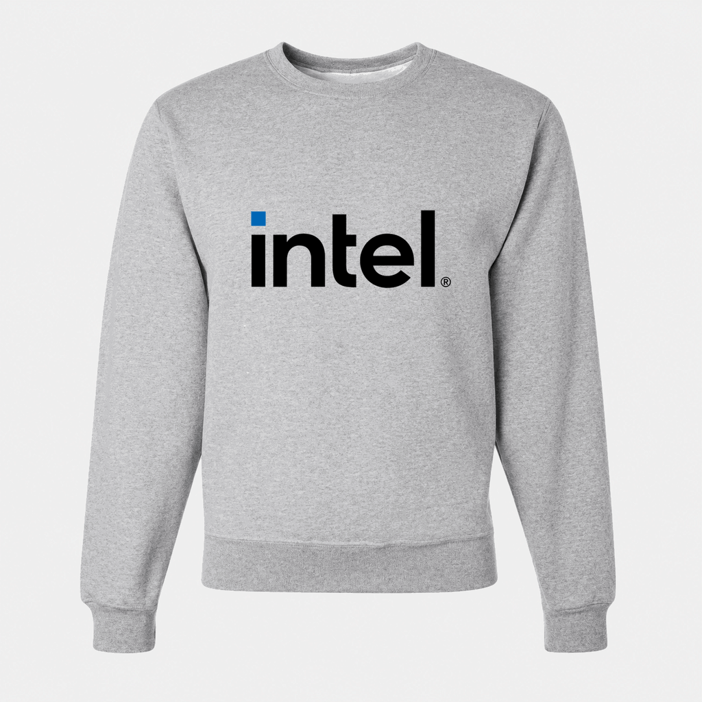Men's Intel Crewneck Sweatshirt - Gray