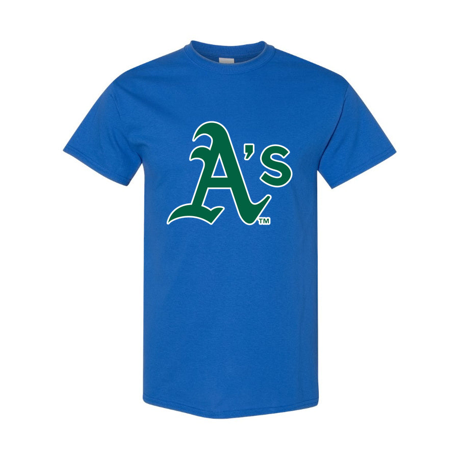 Men's Oakland Athletics Cotton T-Shirt - Blue