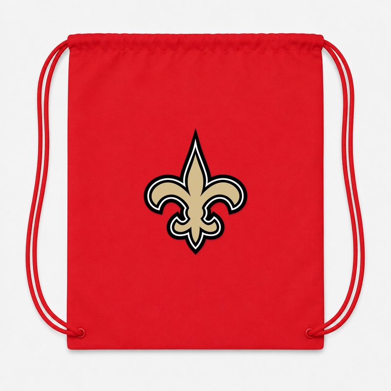 New Orleans Saints Drawstring Bag - Red