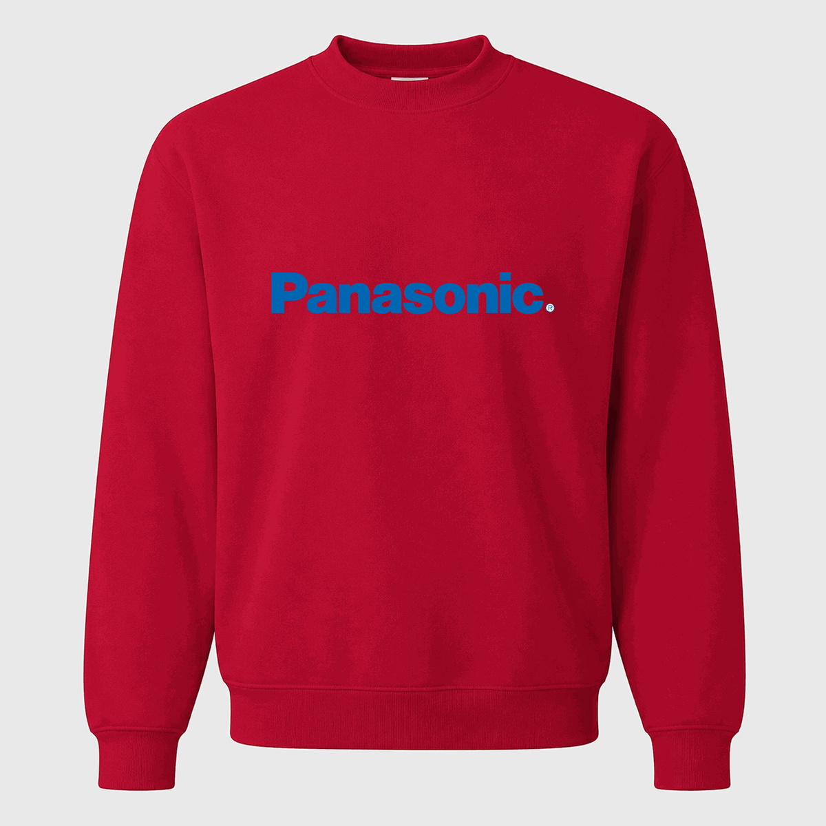 Men's Panasonic Crewneck Sweatshirt - Red