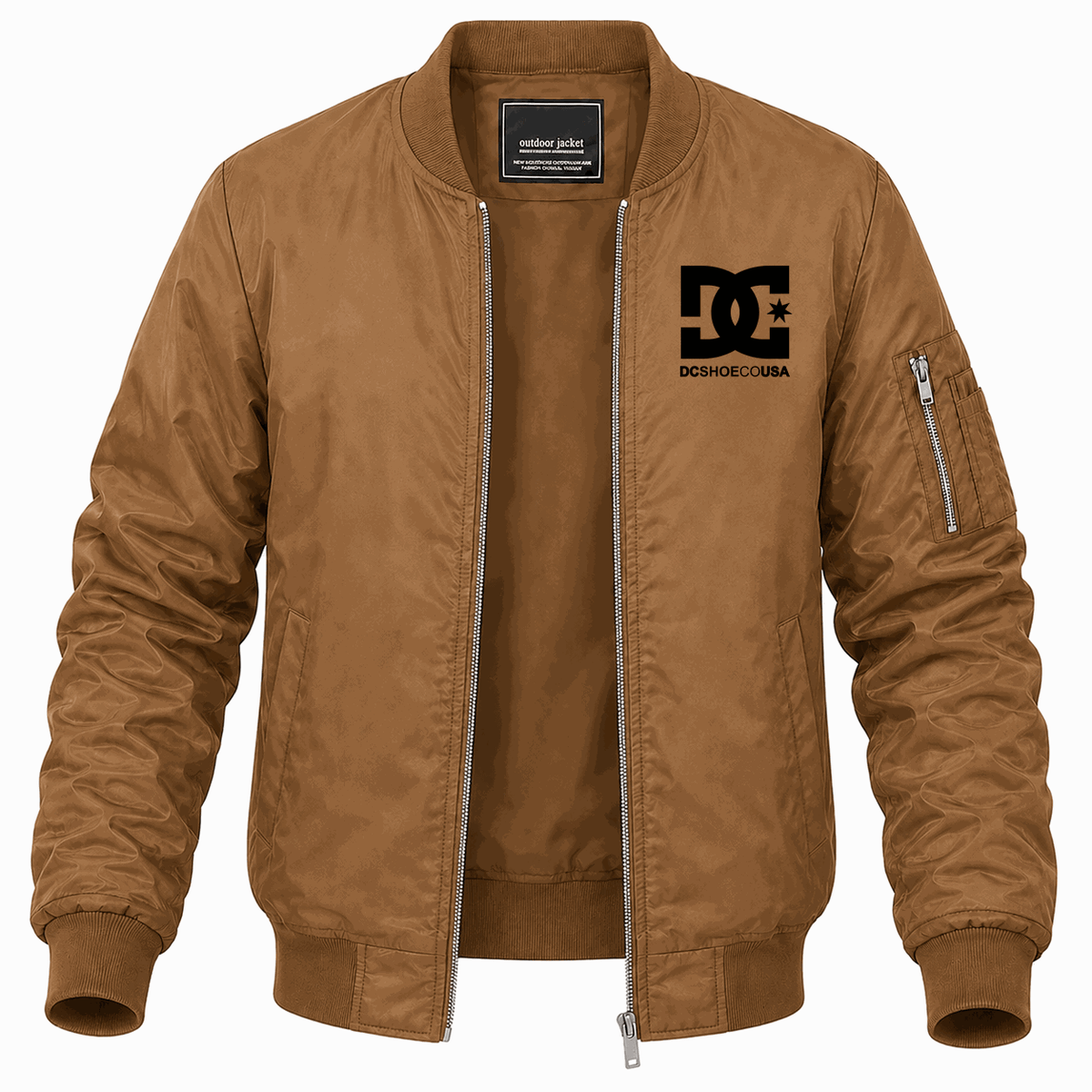 Men's DC Lightweight Bomber Jacket - Brown