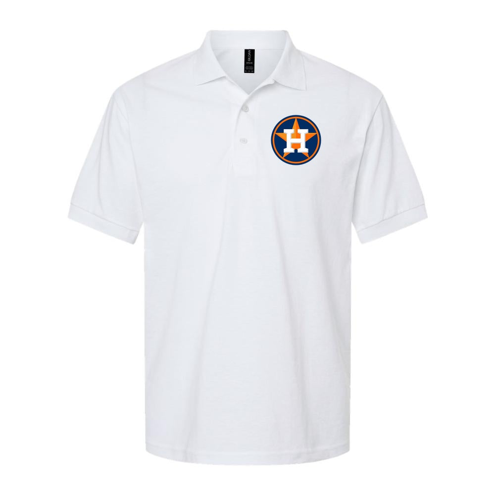 Men's Houston Astros Dry Blend Polo - White