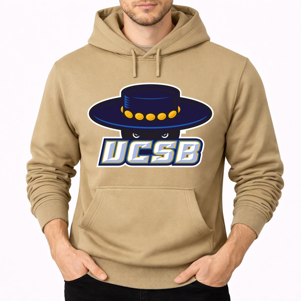 Men's UCSB Gauchos Pullover Hoodie - Tan