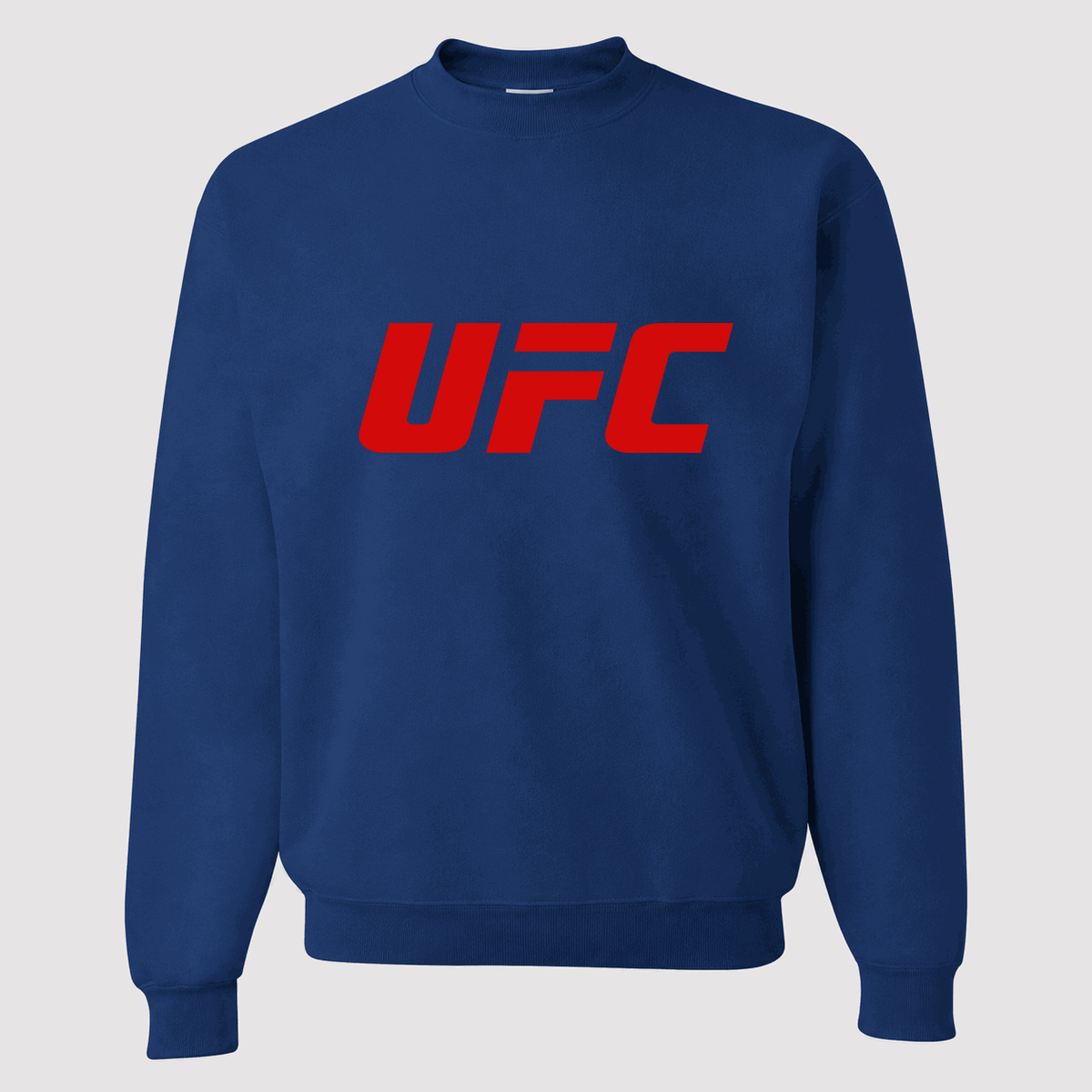Men's UFC Logo Crewneck Sweatshirt - Blue