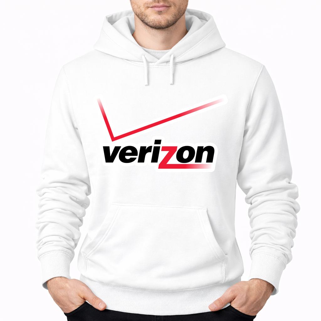 Men's Verizon Wireless Pullover Hoodie - White