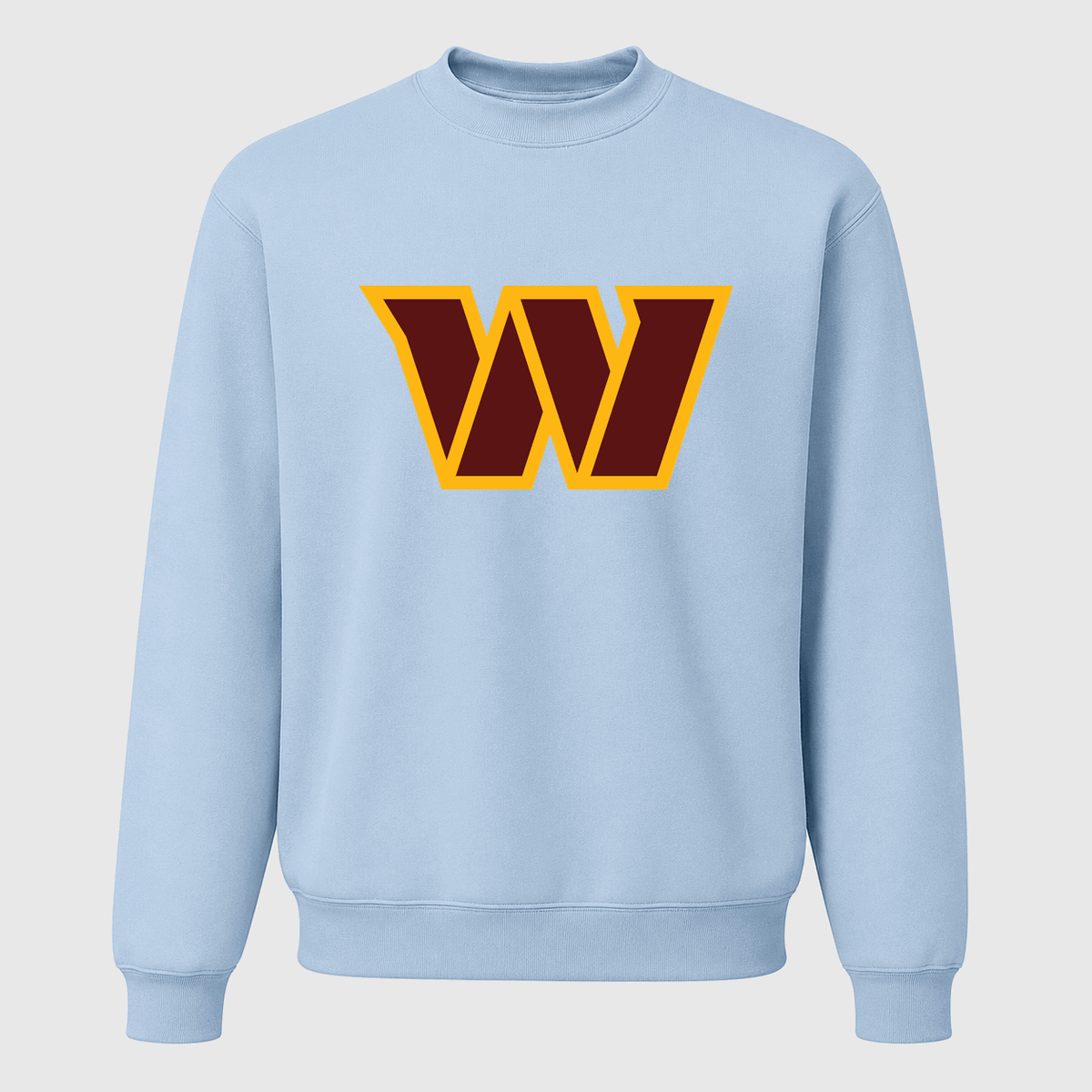 Men's Washington Commanders Crewneck Sweatshirt - Sky Blue