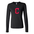 Women's Cleveland Guardians Long Sleeve T-Shirt - Black