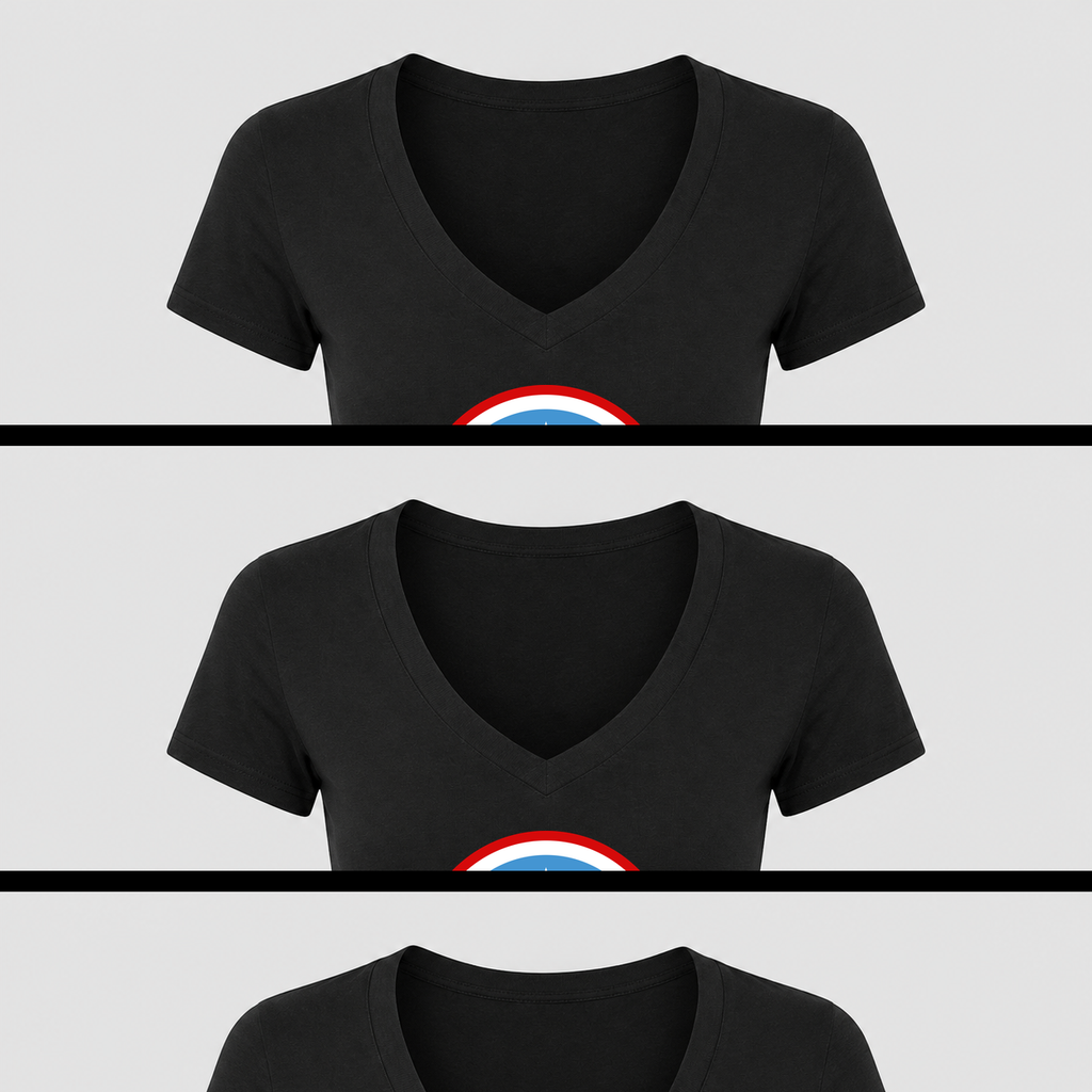 Women's Tennessee Titans V Neck T-Shirt in black