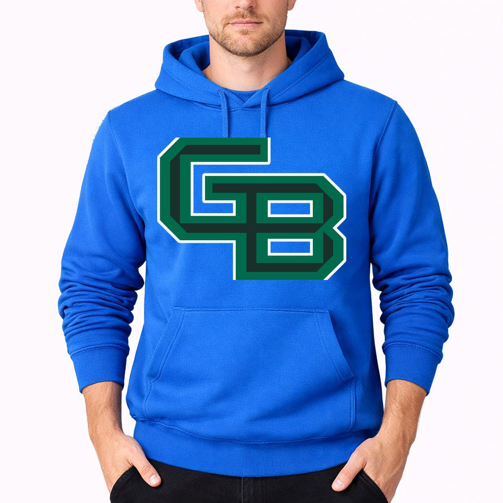Men's Wisconsin Green Bay Phoenix Pullover Hoodie - Azure
