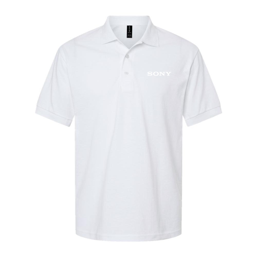 Men's Sony White Dry Blend Polo - White