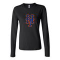 Women's New York Mets Long Sleeve T-Shirt - Black