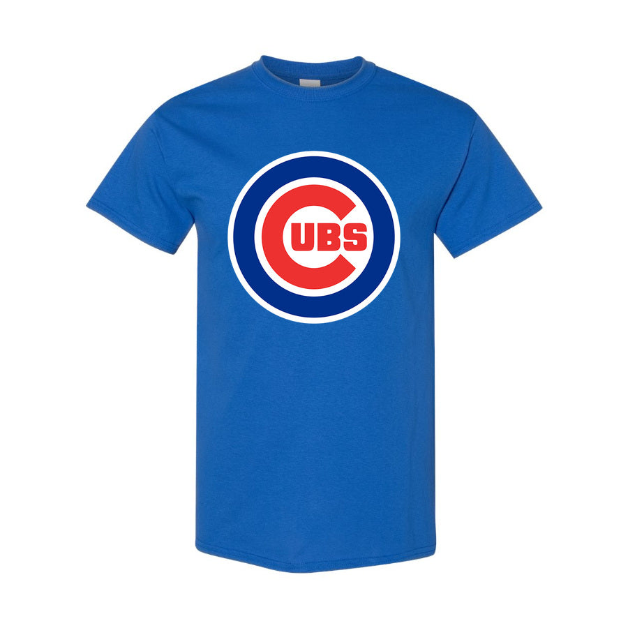 Men's Chicago Cubs Cotton T-Shirt - Blue