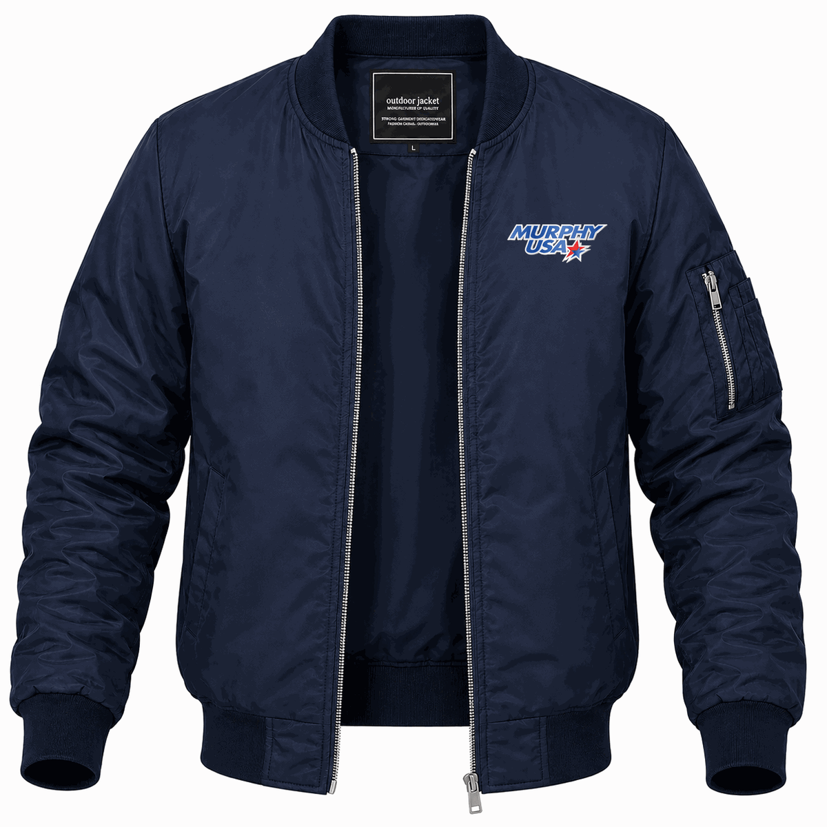 Men's Murphy USA Lightweight Bomber Jacket - Navy