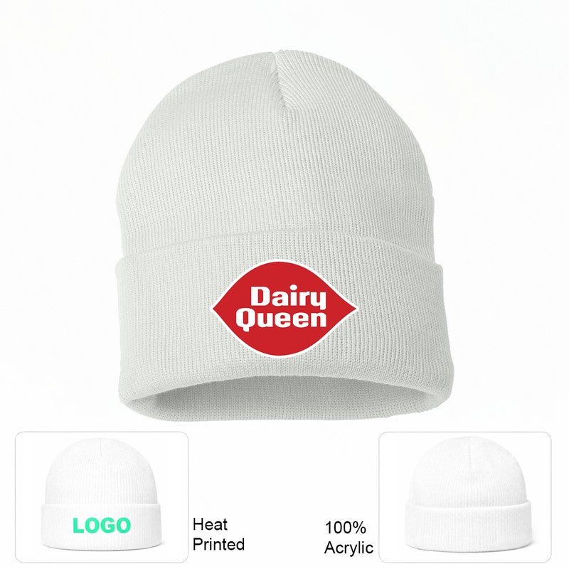 Dairy Queen White Beanie Hat