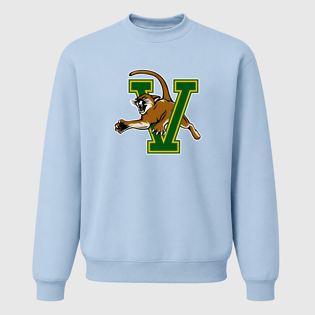 Men's Vermont Catamounts Crewneck Sweatshirt - Sky Blue