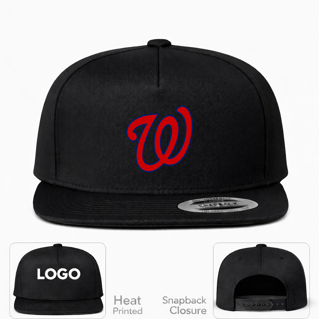 MLB Washington Nationals Snapback Hat - Black