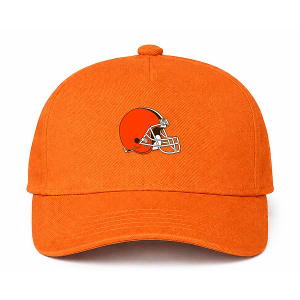 Cleveland Browns NFL Logo Orange Dad Baseball Cap Hat