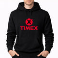 Men's Timex Pullover Hoodie - Black