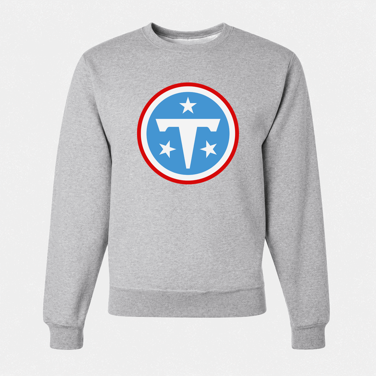 Men's Tennessee Titans Crewneck Sweatshirt - Gray