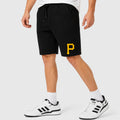 Men's Pittsburgh Pirates Cotton Shorts - Black