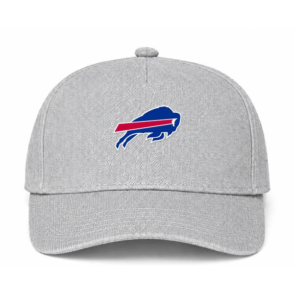Buffalo Bills NFL Logo Gray Dad Baseball Cap Hat