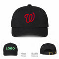 MLB Washington Nationals Baseball Cap Hat - Black