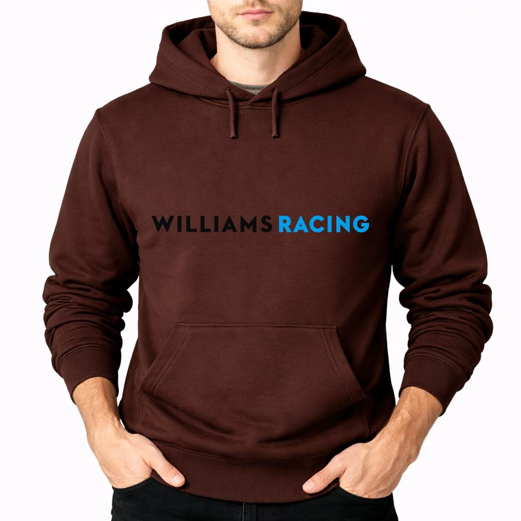 Men's Williams Racing Pullover Hoodie - Brown