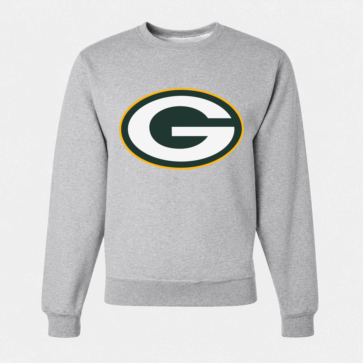 Men's Green Bay Packers Crewneck Sweatshirt - Gray