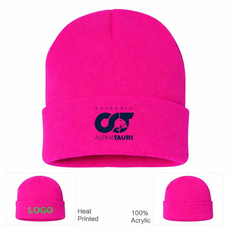 Scuderia AlphaTauri Hot Pink Beanie Hat