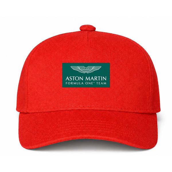 Aston Martin Formula One Team Red Dad Baseball Cap Hat