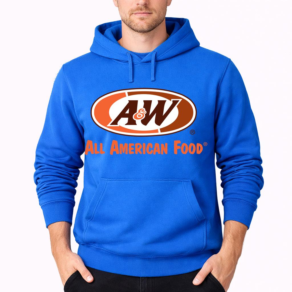 Men's Aw Pullover Hoodie - Azure