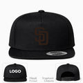 MLB San Diego Padres Snapback Hat - Black