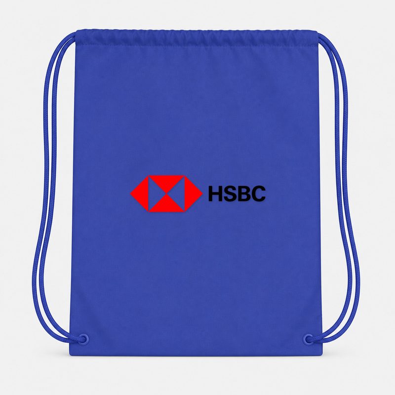 HSBC Min Drawstring Bag - Blue
