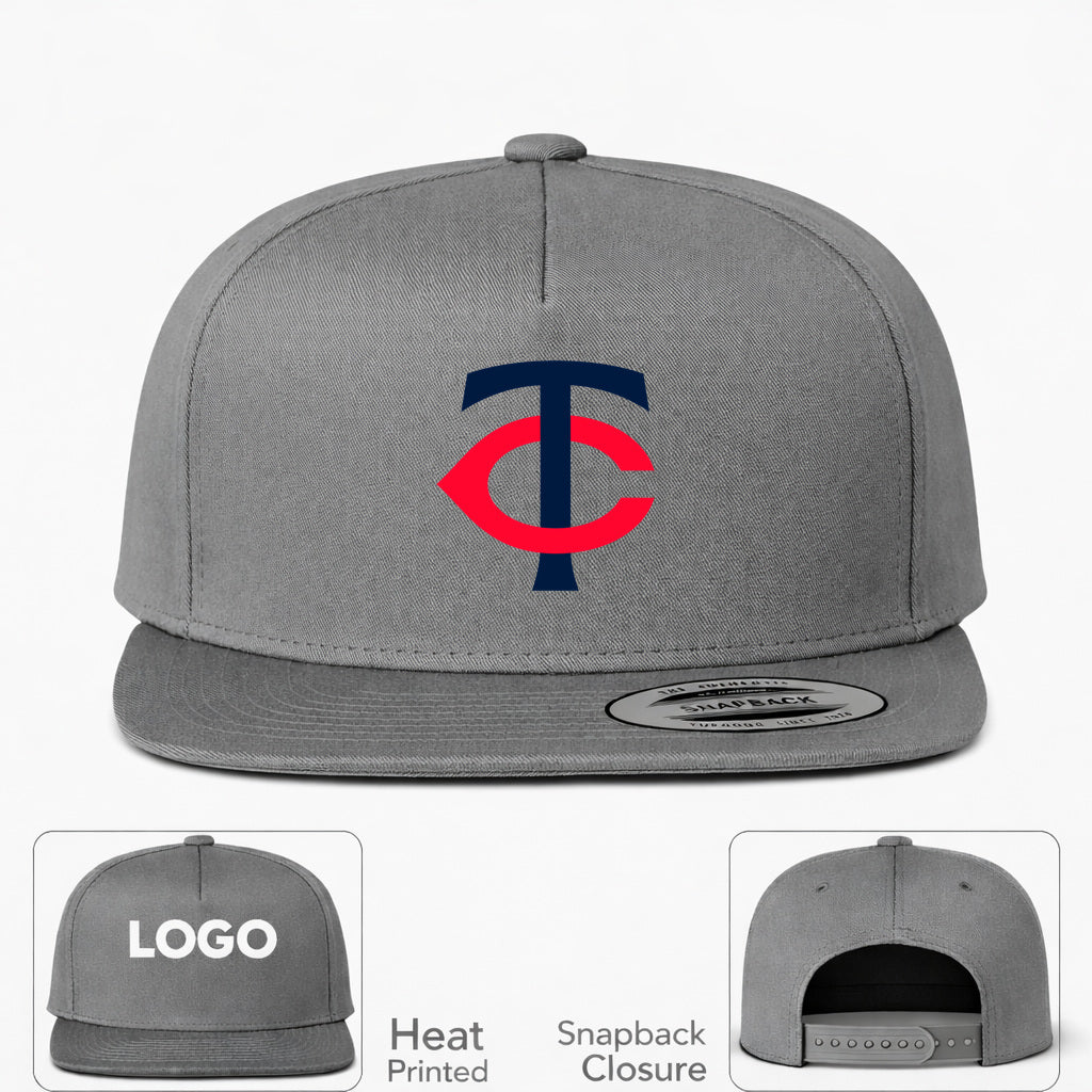 MLB Minnesota Twins Snapback Hat - Gray