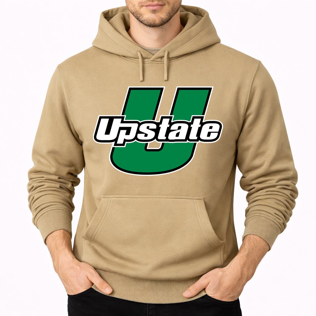 Men's USC Upstate Spartans Pullover Hoodie - Tan