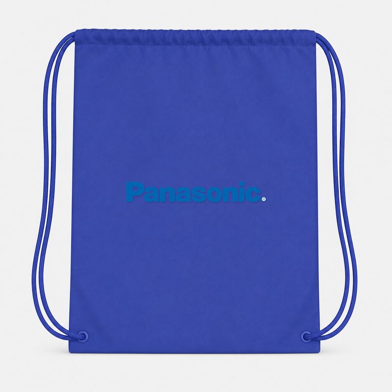 Panasonic Drawstring Bag - Blue