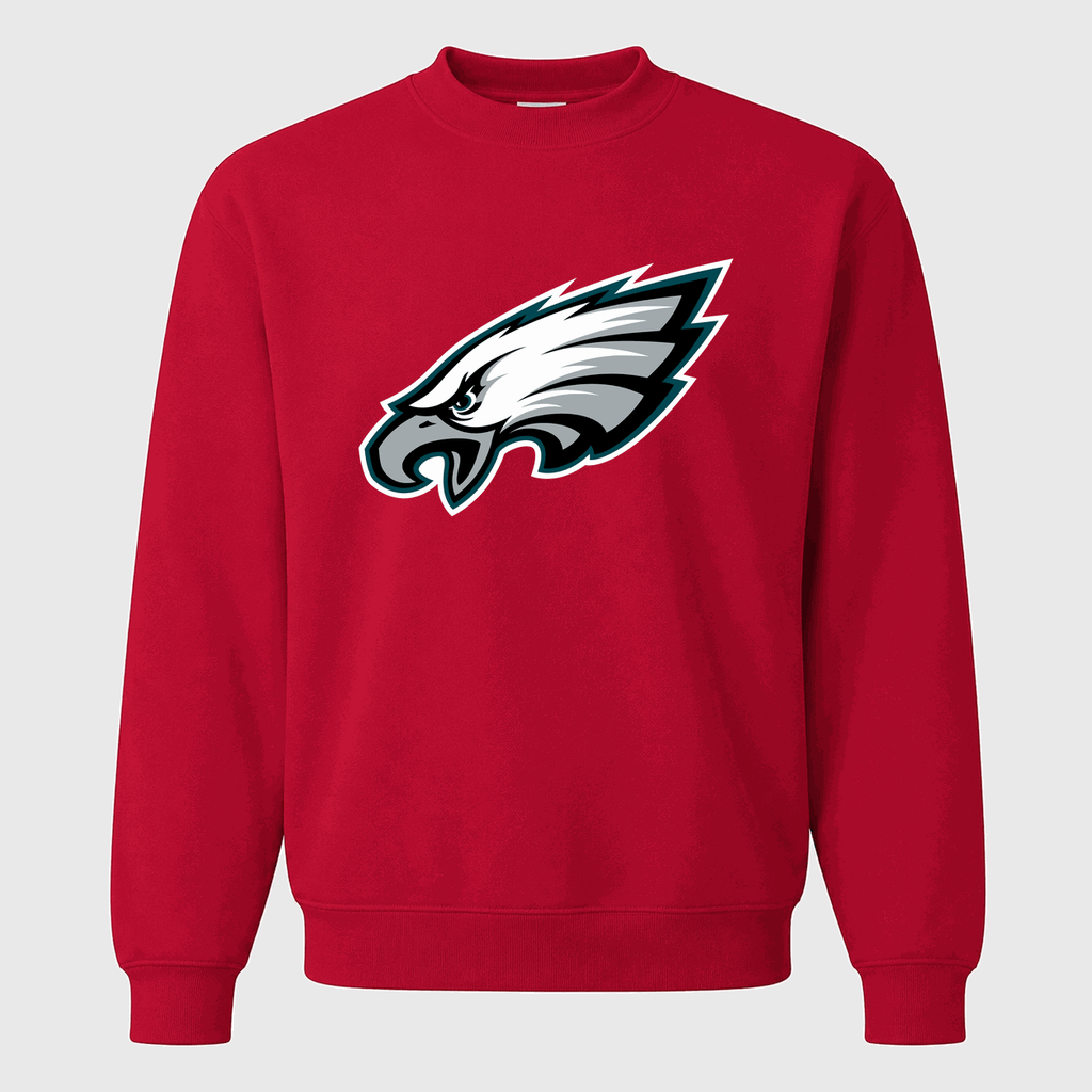 Men's Philadelphia Eagles Crewneck Sweatshirt - Red