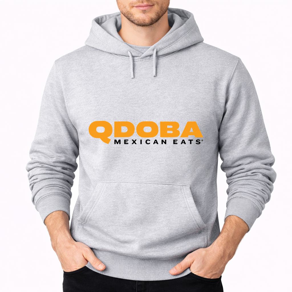 Men's Qdoba Pullover Hoodie - Gray