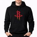 Men's Houston Rockets Pullover Hoodie - Black